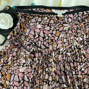 Diane von Furstenberg silk mini skirt 6